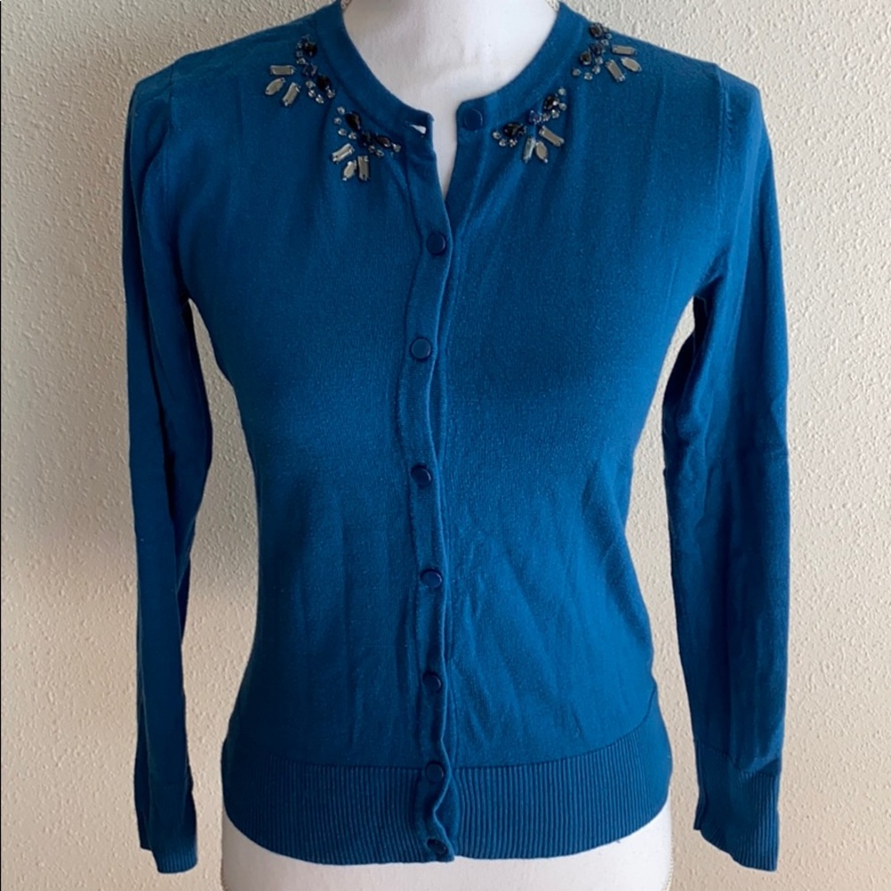 Merona Crystal Neck Cardigan